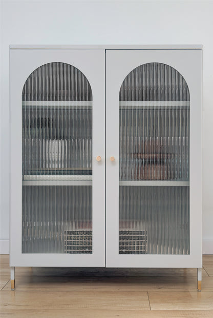 Classic Reeded Privacy Window Film