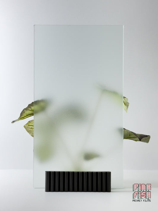 Smooth Satin Frosted Privacy Window Film