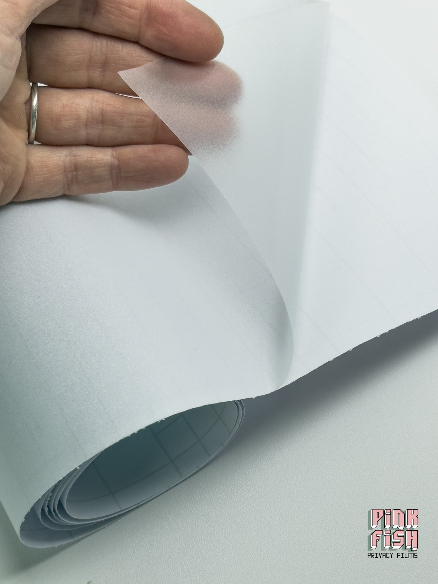 Smooth Satin Frosted Privacy Window Film