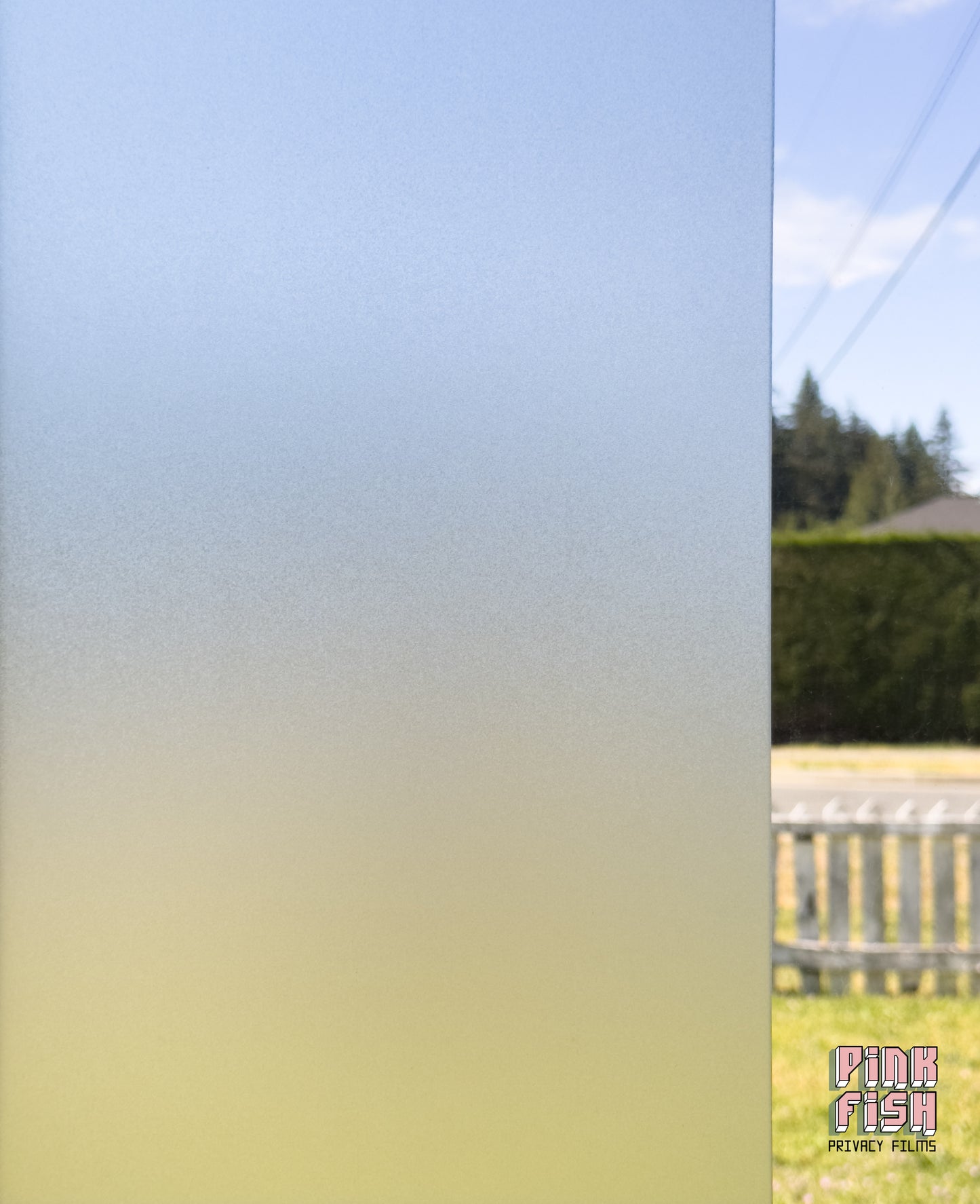 Smooth Satin Frosted Privacy Window Film
