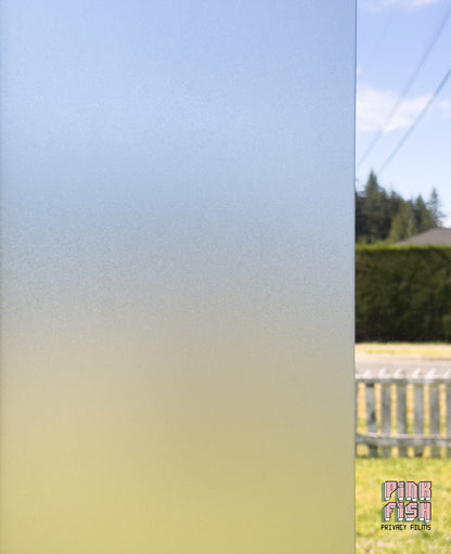 Smooth Satin Frosted Privacy Window Film