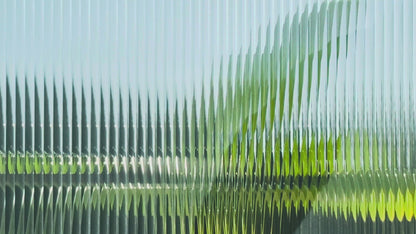 Classic Reeded Privacy Window Film