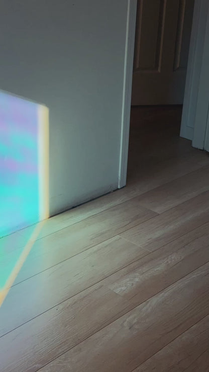 Blue Iridescent Reflective Privacy Film