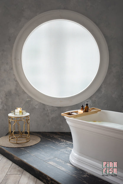 Smooth Satin Frosted Privacy Window Film