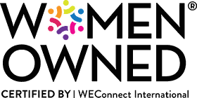 Women Owned, certified by WEConnect International
